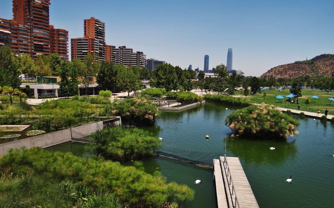 Tres parques y paseos al aire libre en Santiago de Chile