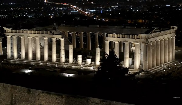 La Acrópolis inaugura nuevo sistema de iluminación